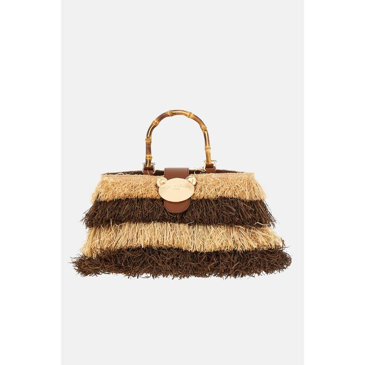 Rue Madam Paris Riad Fringes Basket Brown Donna