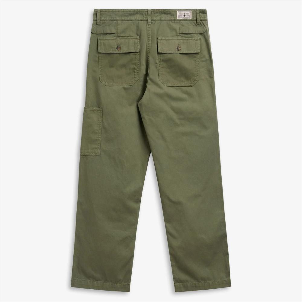 Sebago Milton Herringbone Green Lichen Uomo