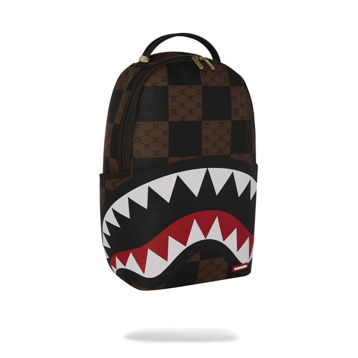 Sprayground Zaino Enlarged Check Paris Brown Black