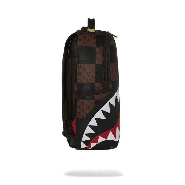 Sprayground Zaino Enlarged Check Paris Brown Black