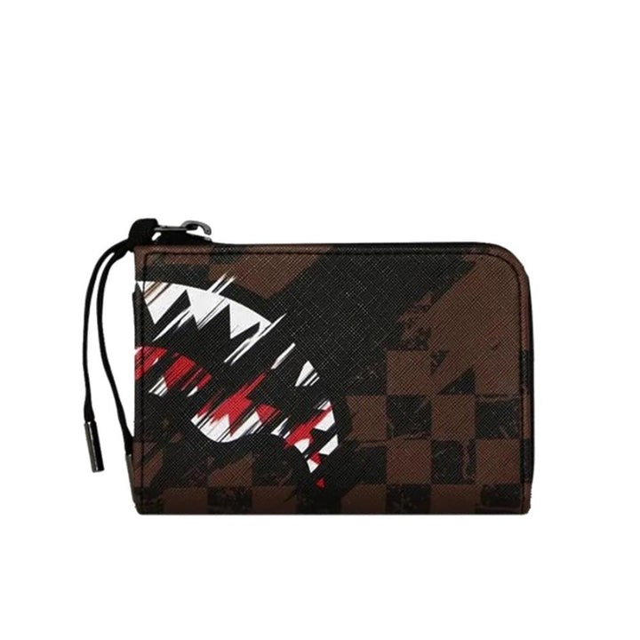Sprayground Portafoglio Smeared Grunge Brown Black