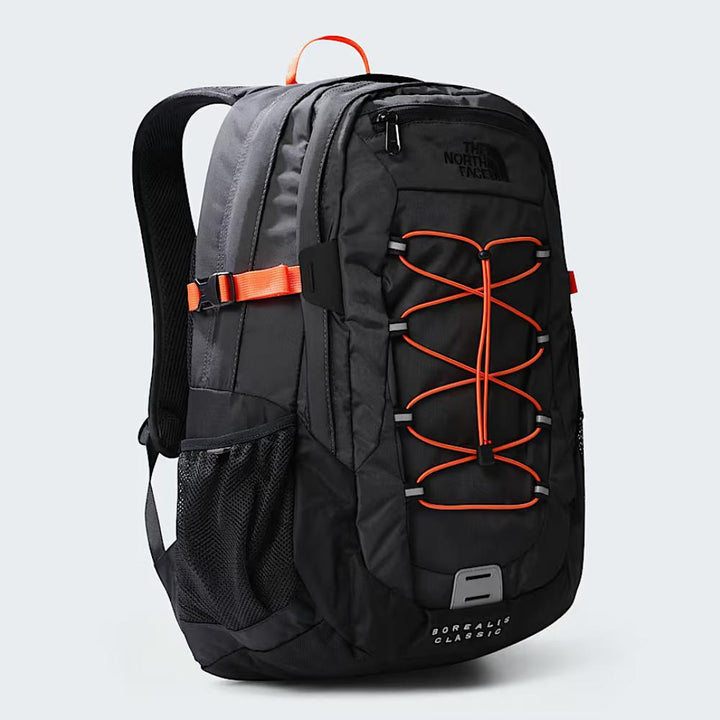 The North Face Zaino Borealis Classic Asphalt Grey-Retro Orange