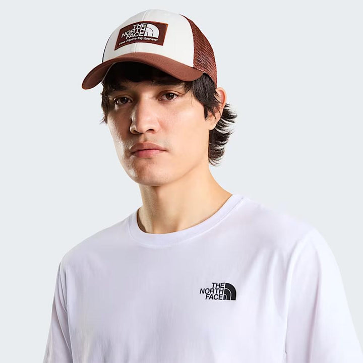 The North Face Cappellino Trucker Mudder Ember Soil-White