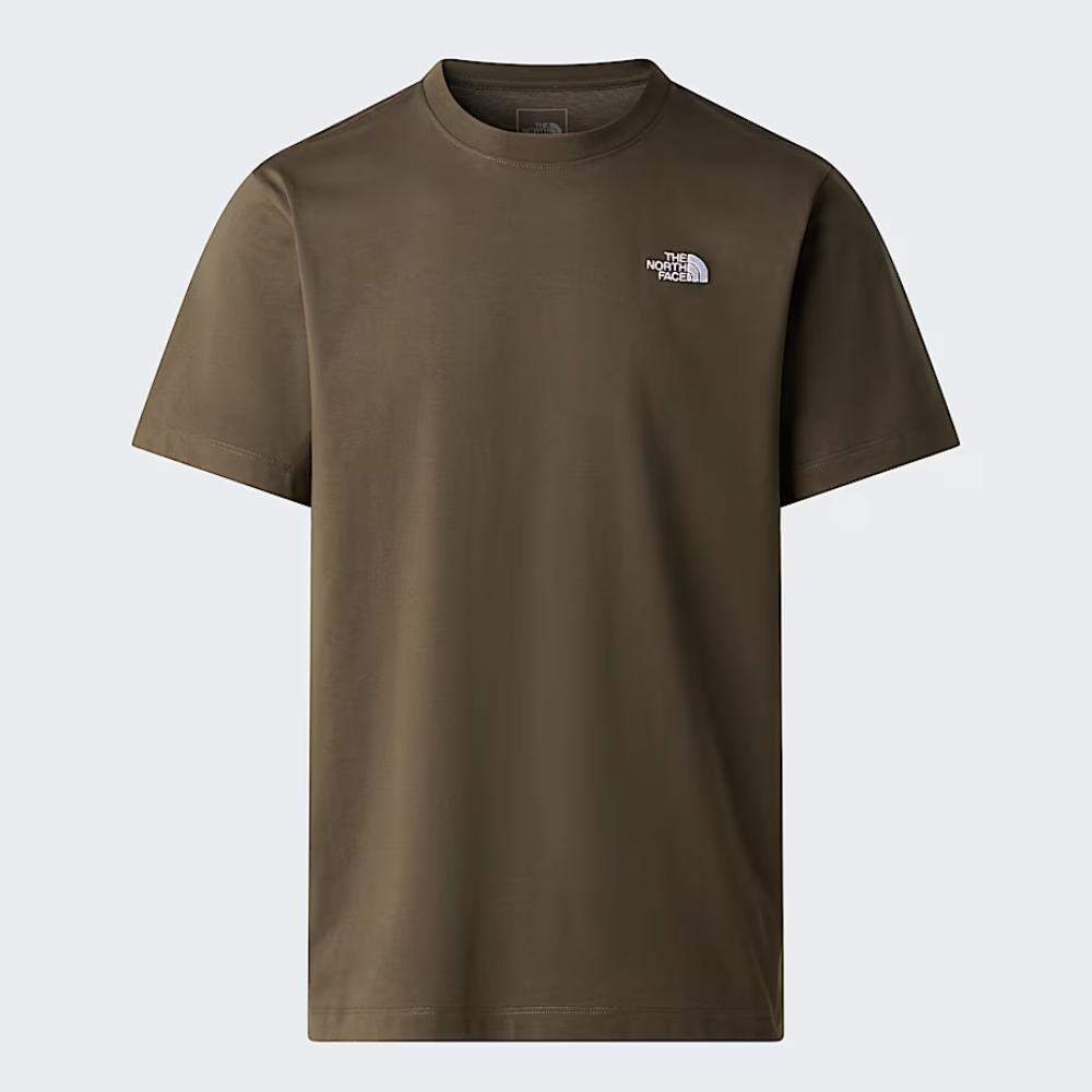 T-shirt Evolution Simple Dome Regular New Taupe Green Uomo