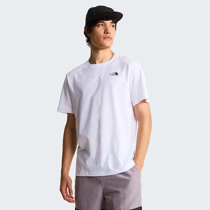 T-shirt Evolution Simple Dome Regular White Uomo