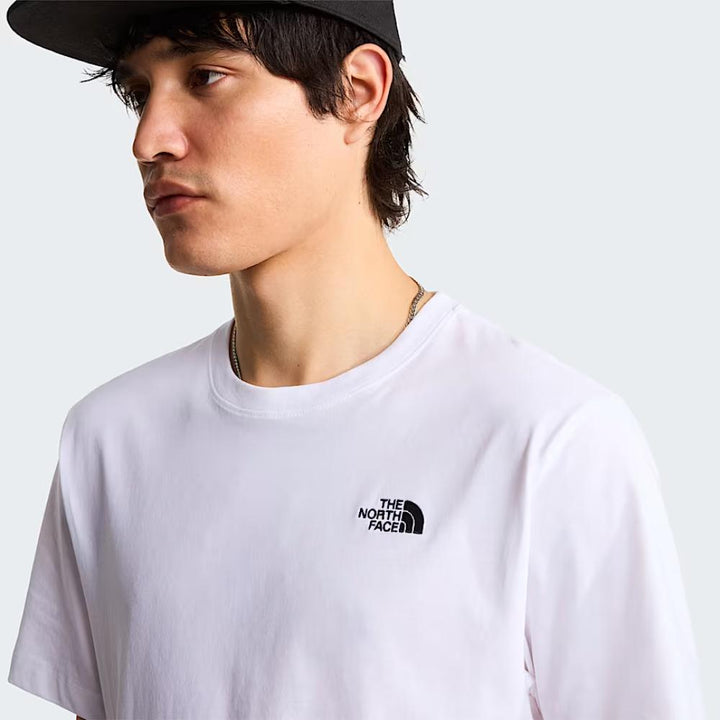 T-shirt Evolution Simple Dome Regular White Uomo
