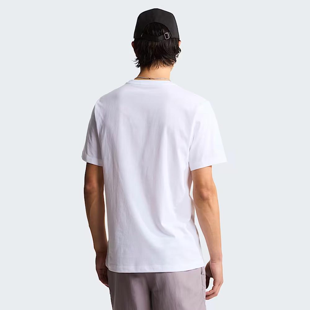 T-shirt Evolution Simple Dome Regular White Uomo