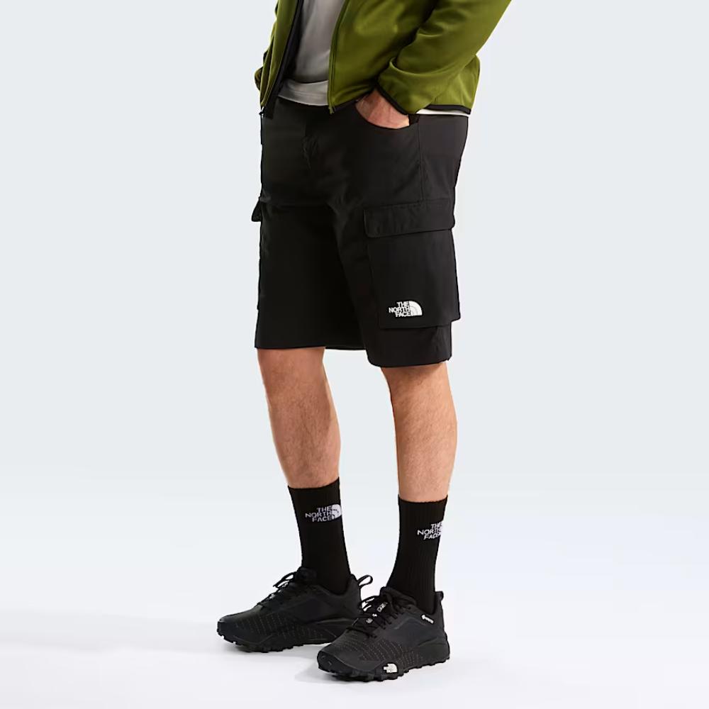 The North Face Pantaloncini cargo Exploration Black Uomo