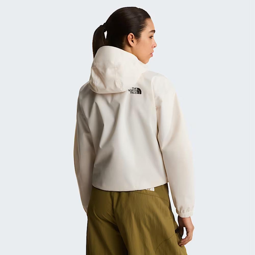 The North Face Giacca Corta in Vita Quest DryVent White Dune Donna