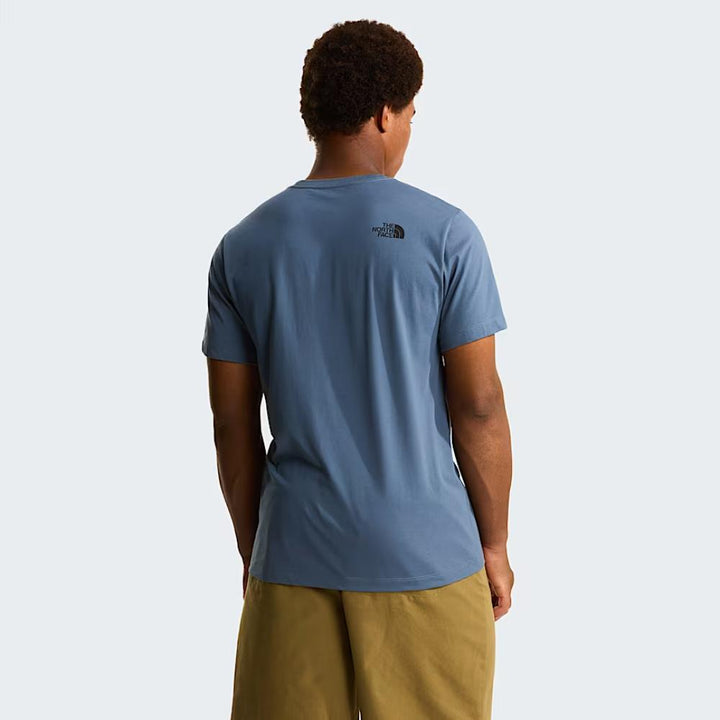 The North Face T-shirt Evolution Box Half Dome Regular Granite Grey Uomo