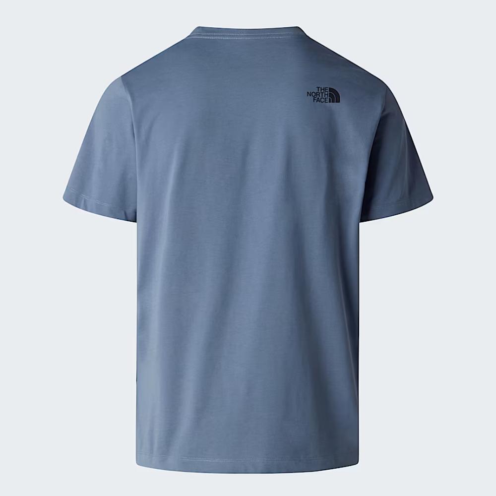 The North Face T-shirt Evolution Box Half Dome Regular Granite Grey Uomo