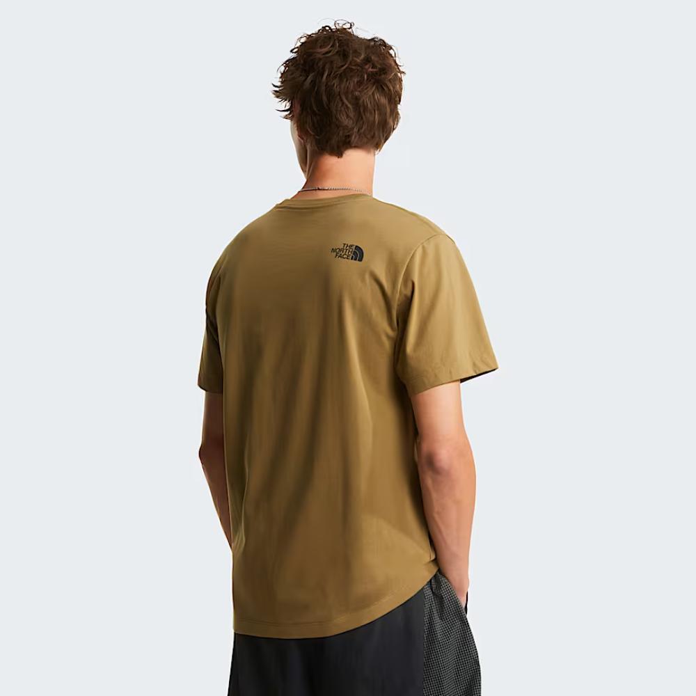 The North Face T-shirt Evolution Box Half Dome Regular Cedar Uomo