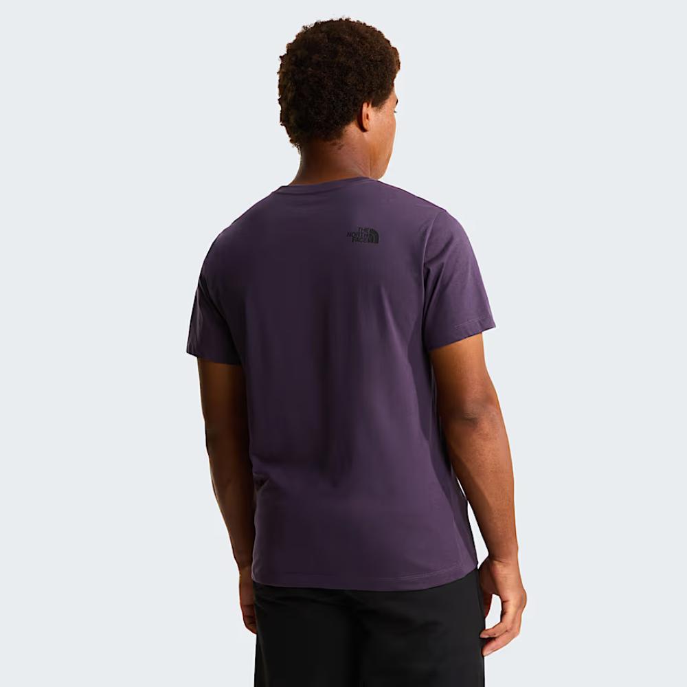 The North Face T-shirt Evolution Box Half Dome Regular Endless Dusk Uomo