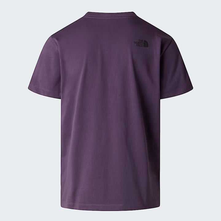 The North Face T-shirt Evolution Box Half Dome Regular Endless Dusk Uomo