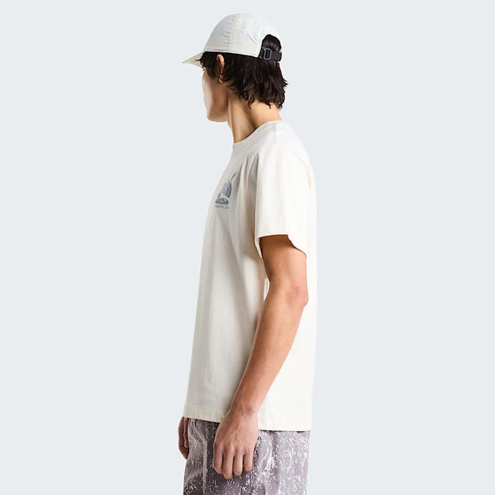 The North Face T-shirt Stones Relaxed Graphic White Dune
