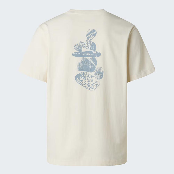 The North Face T-shirt Stones Relaxed Graphic White Dune