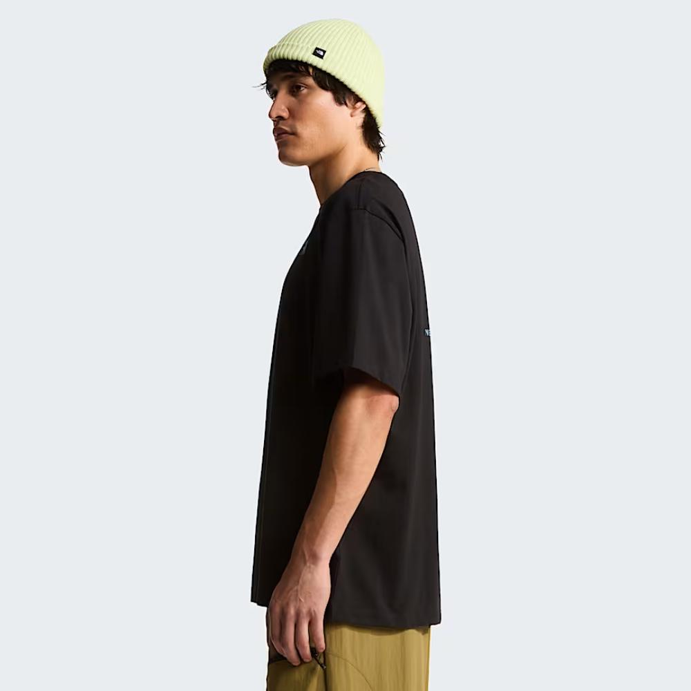 The North Face T-shirt Liquid NSE Box Oversized Graphic Black Uomo