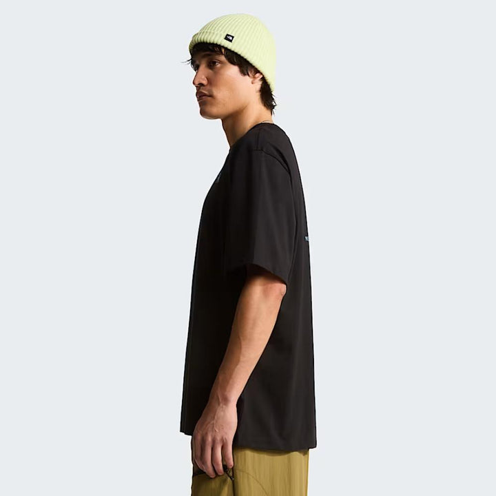The North Face T-shirt Liquid NSE Box Oversized Graphic Black Uomo