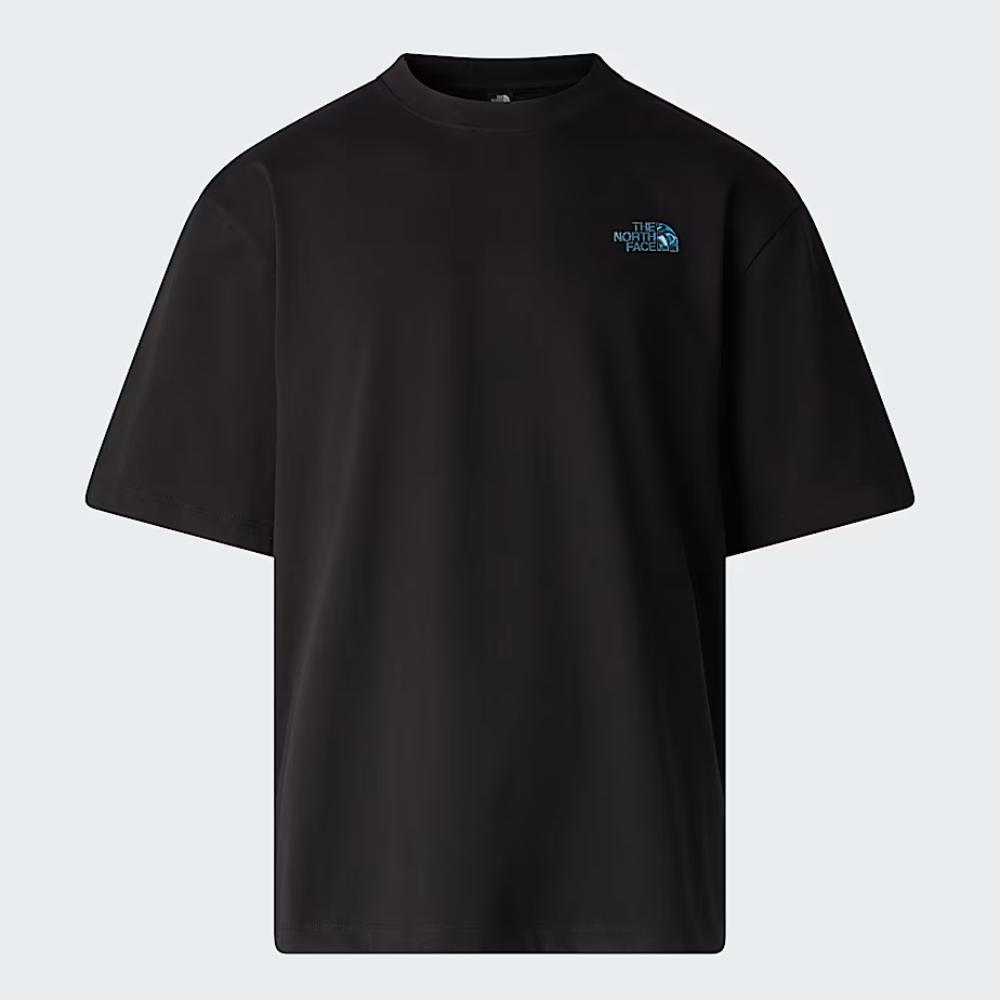 The North Face T-shirt Liquid NSE Box Oversized Graphic Black Uomo