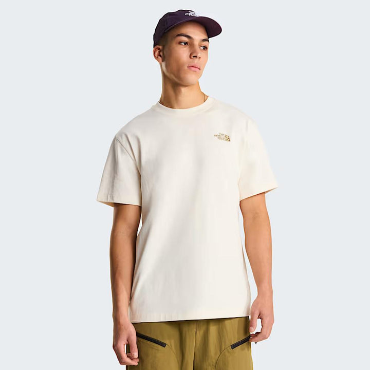 The North Face T-Shirt Snack Relaxed Graphic White Dune Unisex