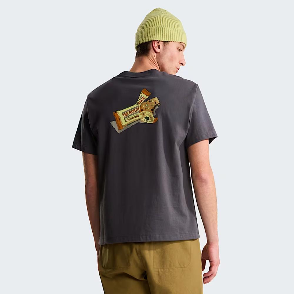 The North Face T-Shirt Snack Relaxed Graphic Anthracite Grey Unisex