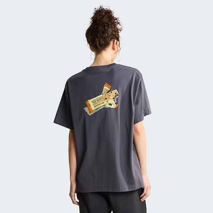 The North Face T-Shirt Snack Relaxed Graphic Anthracite Grey Unisex