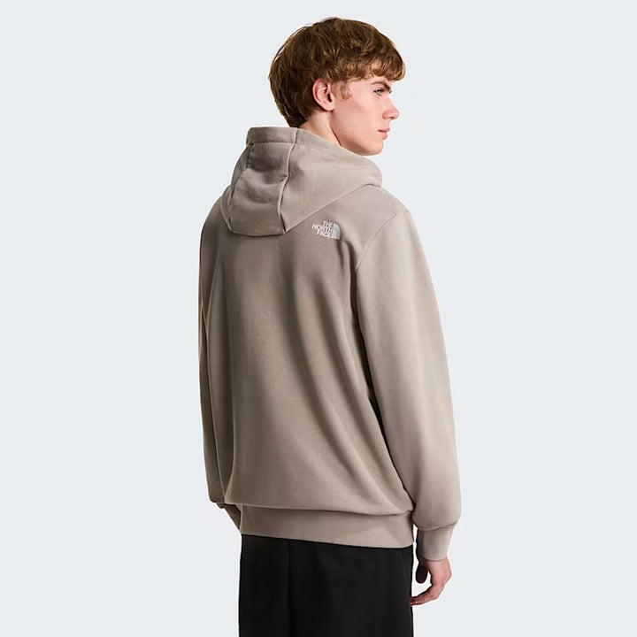 The North Face Felpa con Cappuccio Simple Dome Light Regular Stone Slab Uomo