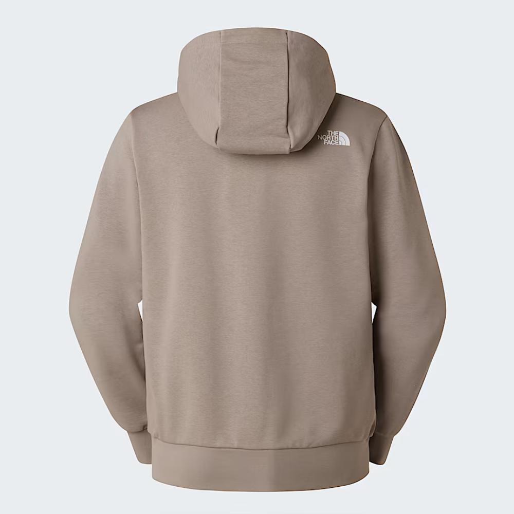 The North Face Felpa con Cappuccio Simple Dome Light Regular Stone Slab Uomo
