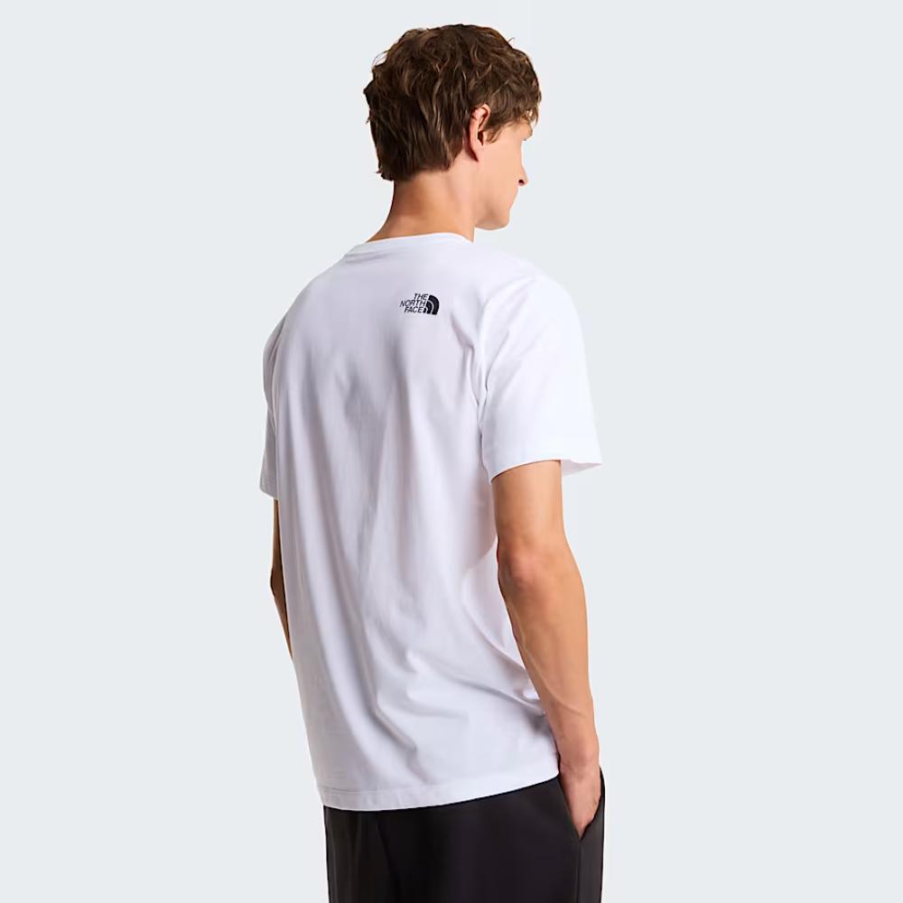 The North Face T-shirt Evolution Box Half Dome Regular White Uomo