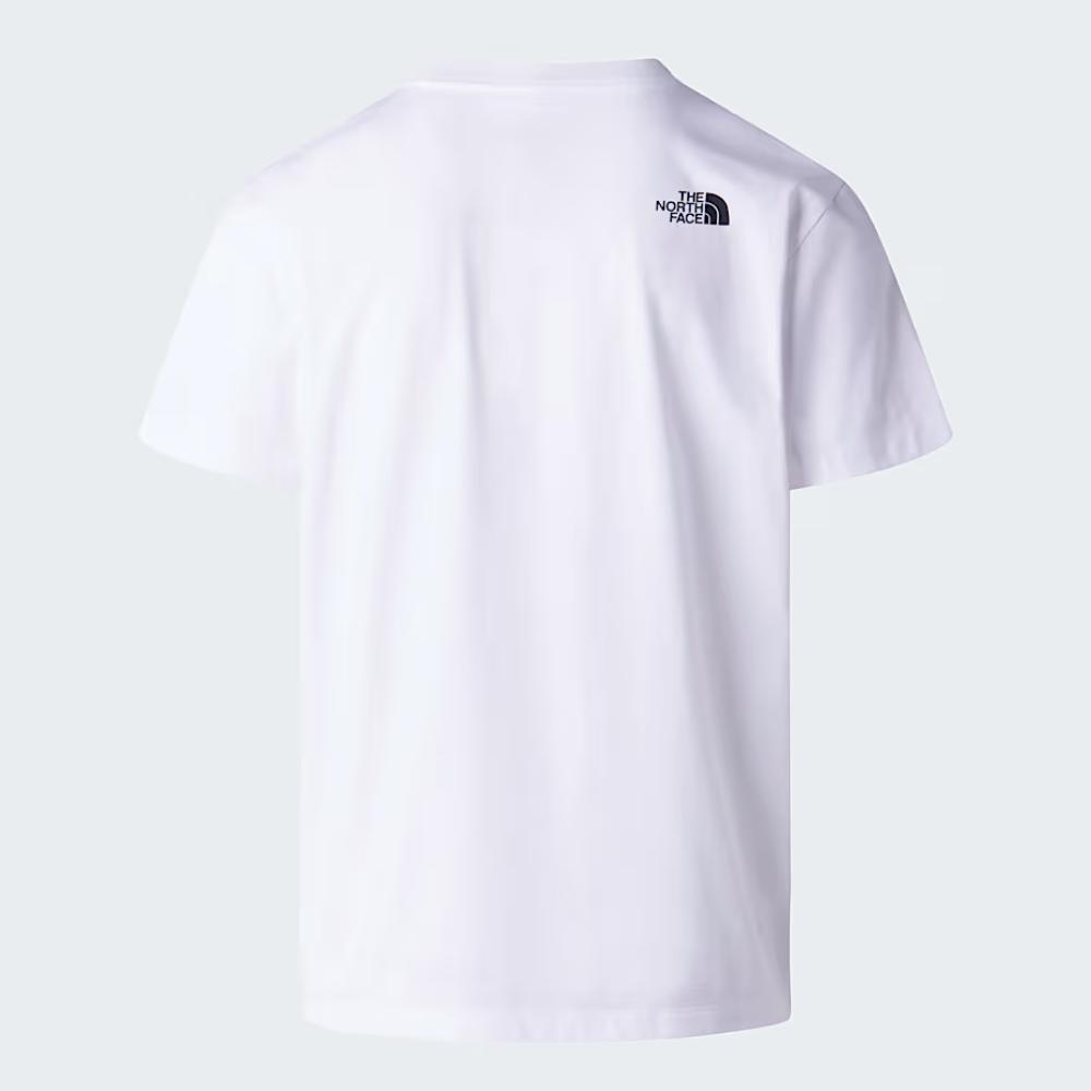 The North Face T-shirt Evolution Box Half Dome Regular White Uomo