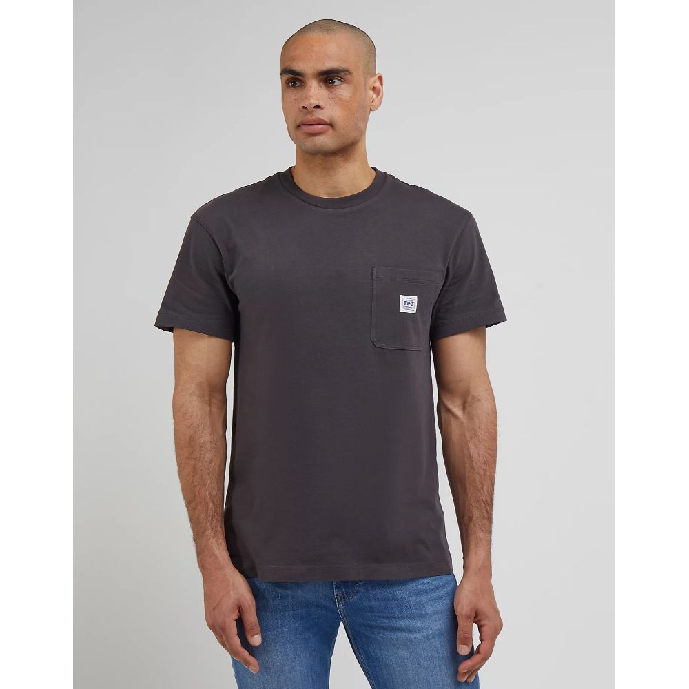 Lee T-Shirt Pocket Black