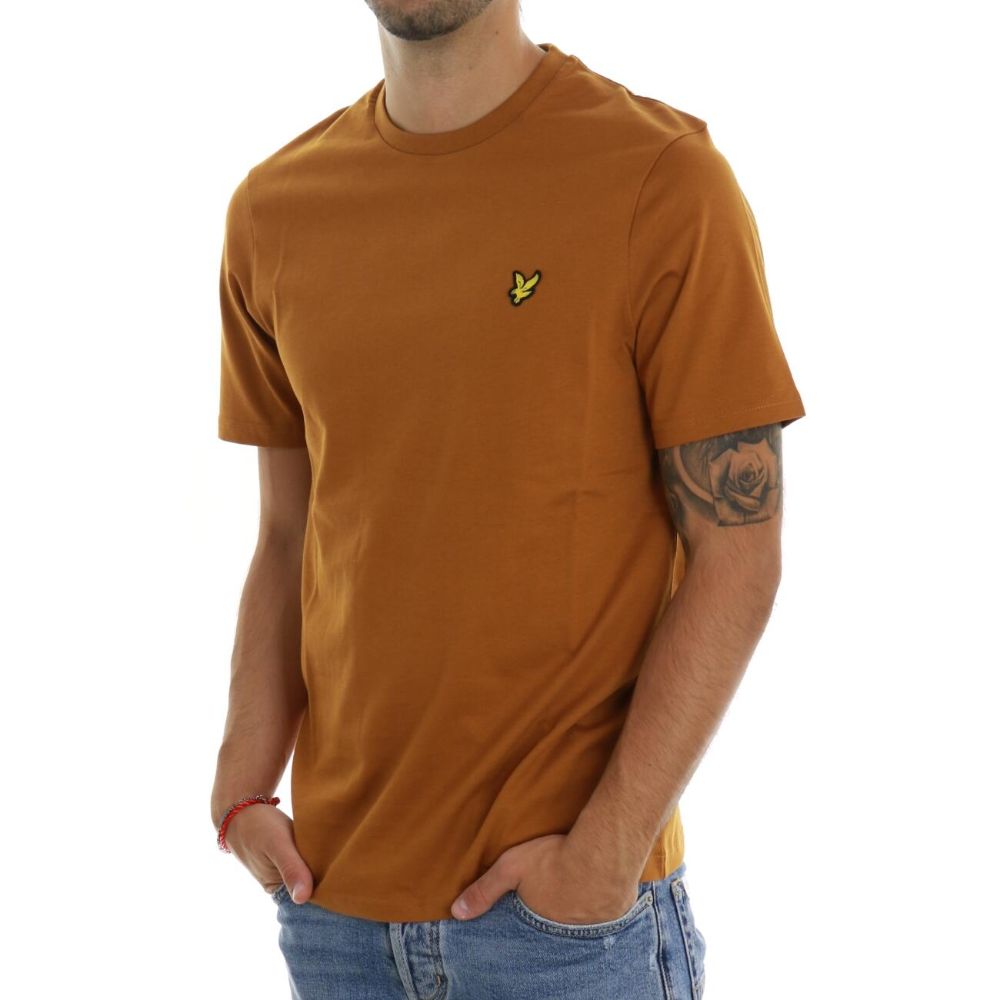 Lyle & Scott T-shirt Plain Mustard